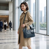 真皮手提大容量通勤轻奢时尚 Atelier Mirage2026流行新款 百搭女包