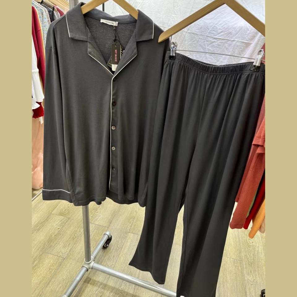 男士睡衣套装家居服春秋款柔软舒适原牌价539舒适透气大牌捡漏