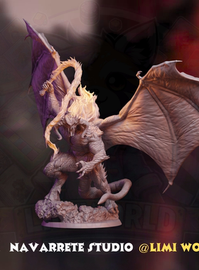 中州魔物炎魔BALROG第三方MESBG魔戒指环王战棋跑团树脂模型