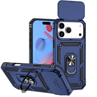 适用苹果iphone17Promax手机壳17P保护套ip新款外壳全包摄像头16Pro镜头盖15可打开可开关13遮挡翻盖14蓝色pm