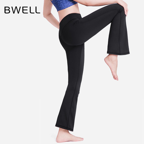 BWELL高腰提臀喇叭裤BWY7636K