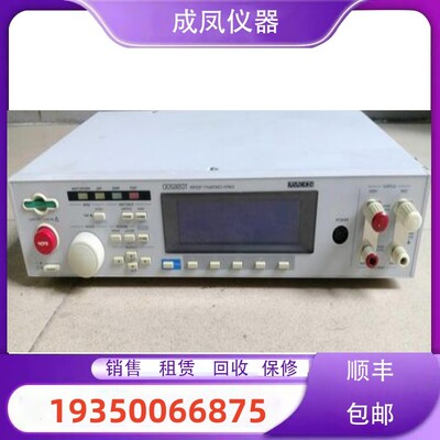 销售KIKUSUI菊水仪器TOS6200A安规接地电阻测试分析仪维修理回收