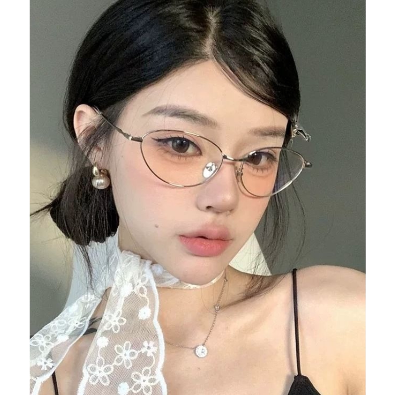 超轻框架新款猫眼近视眼镜