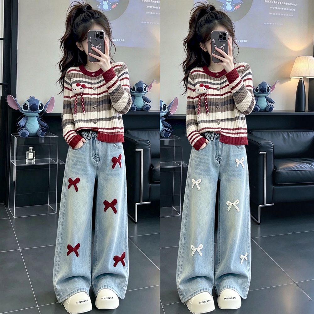 女童春秋套装2026春季新