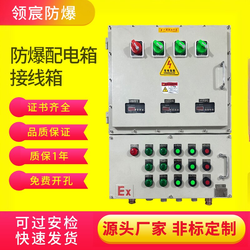 不锈钢防爆配电箱接线箱动力照明仪表控制箱插座检修箱防爆配电柜