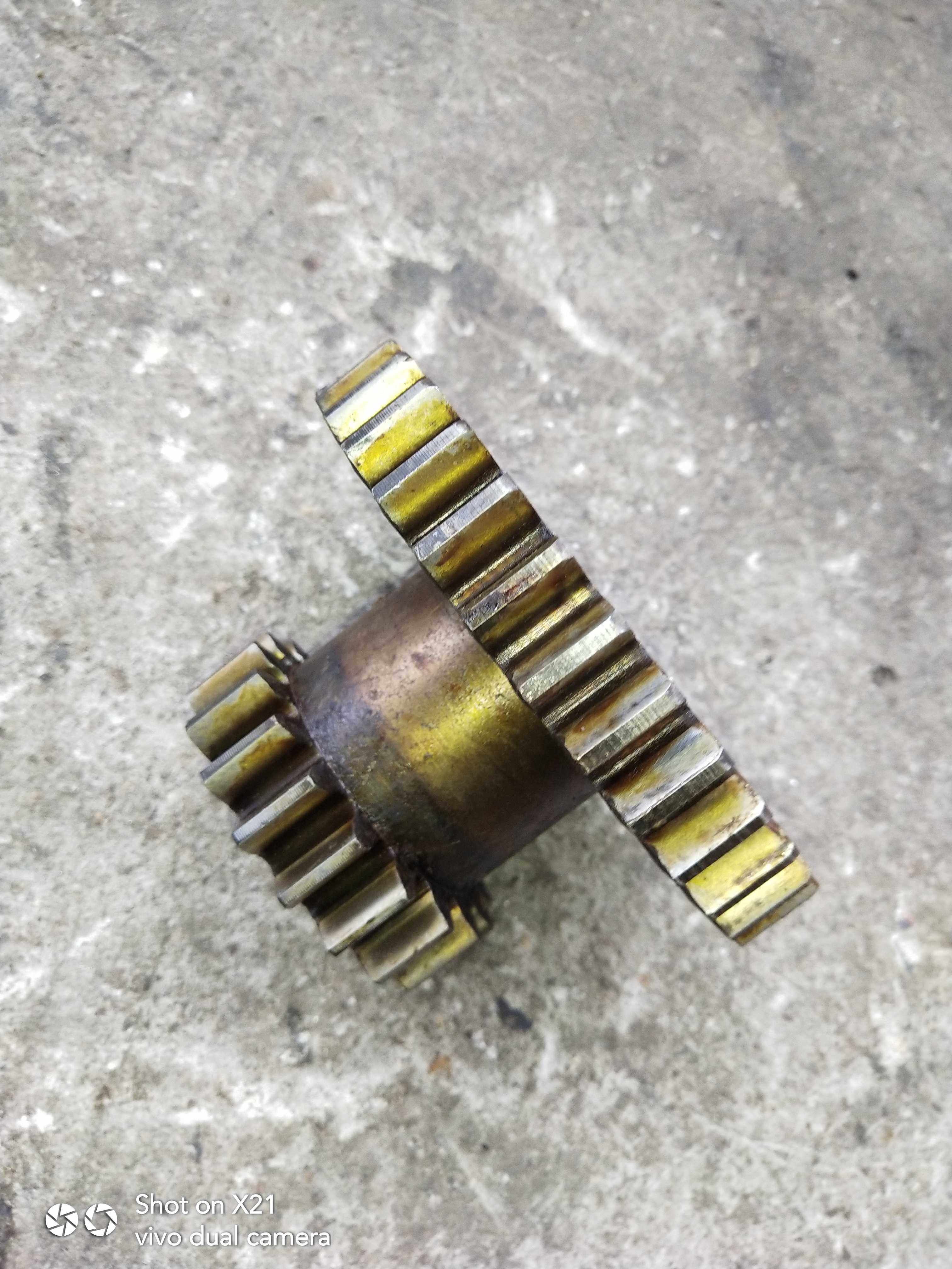 x52k.x53k.x63k铣床配件372双联齿轮z18/33/m4/l78