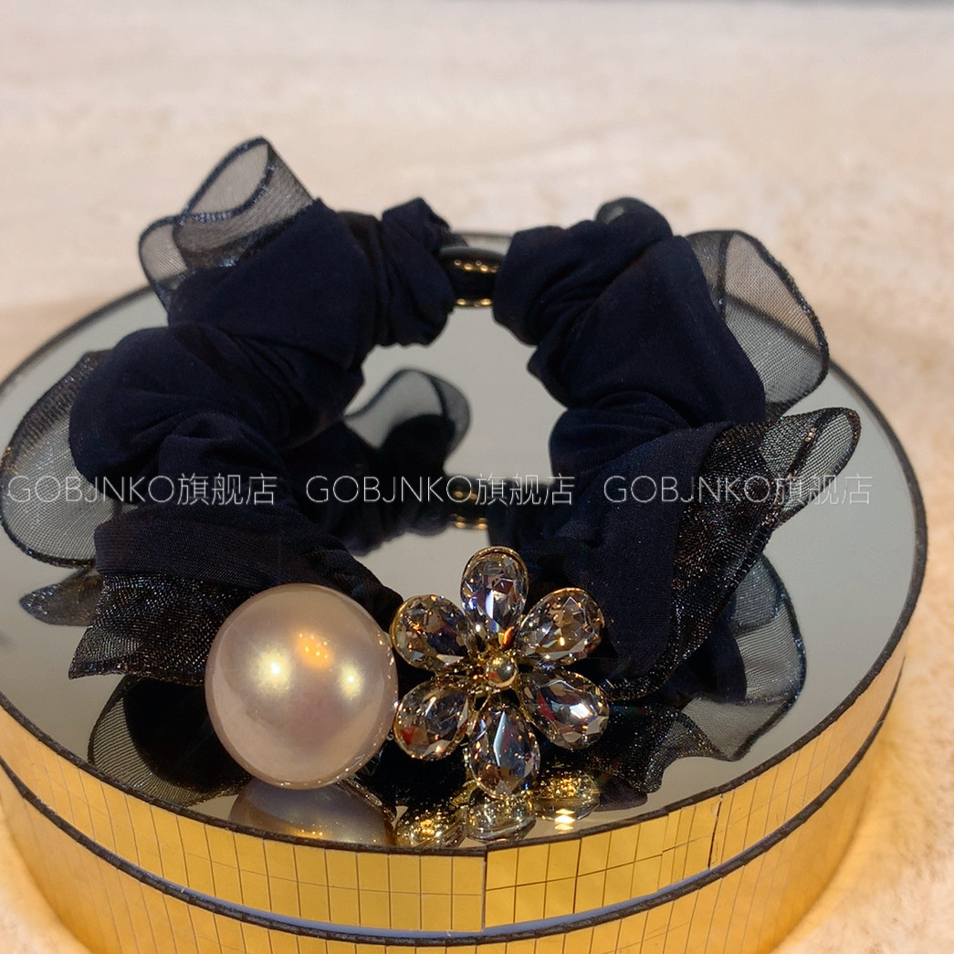 GOBJNKO韩国东大门新款发圈女个性木耳边大肠圈头绳气质小花皮筋,饰品/流行首饰/时尚饰品新,发饰,淘宝优惠券,粉丝福利购,淘宝优惠卷