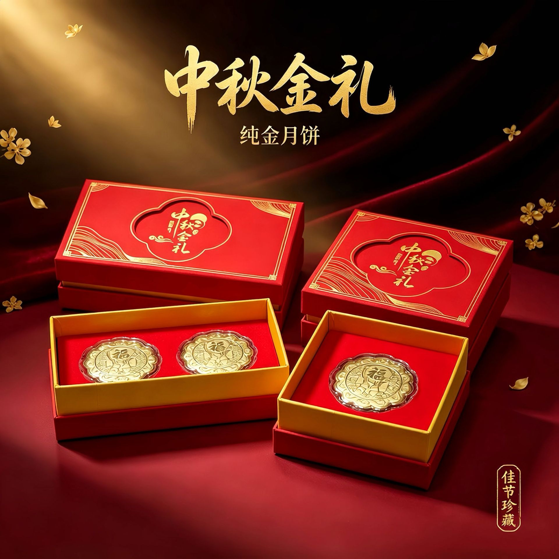 财神财源滚滚黄金大饼