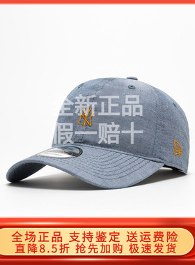 NEW ERA 纽亦华920男女MLB洋基NY做旧设计棒球帽弯檐帽12845257