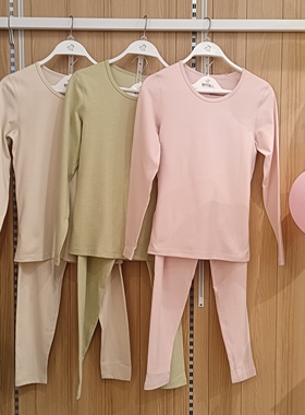 都市丽人新款女士秋衣LWT1B9保暖衣套装纯棉柔软舒适圆领保暖套装