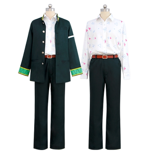 秀琴家 桐生三辉cos服装衬衣 WindBreaker防风铃防风少年日漫制服