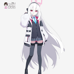 秀琴家 碧蓝档案 柯伊cos服装 Kei 凯伊 动漫游戏二次元女装