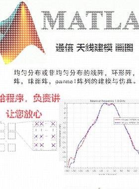 matlab阵列天线彷真代做|DOA估计|波束赋形|码本设计