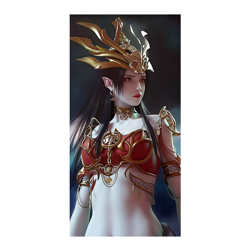 博诗德PET个性美杜莎汽车中柱贴