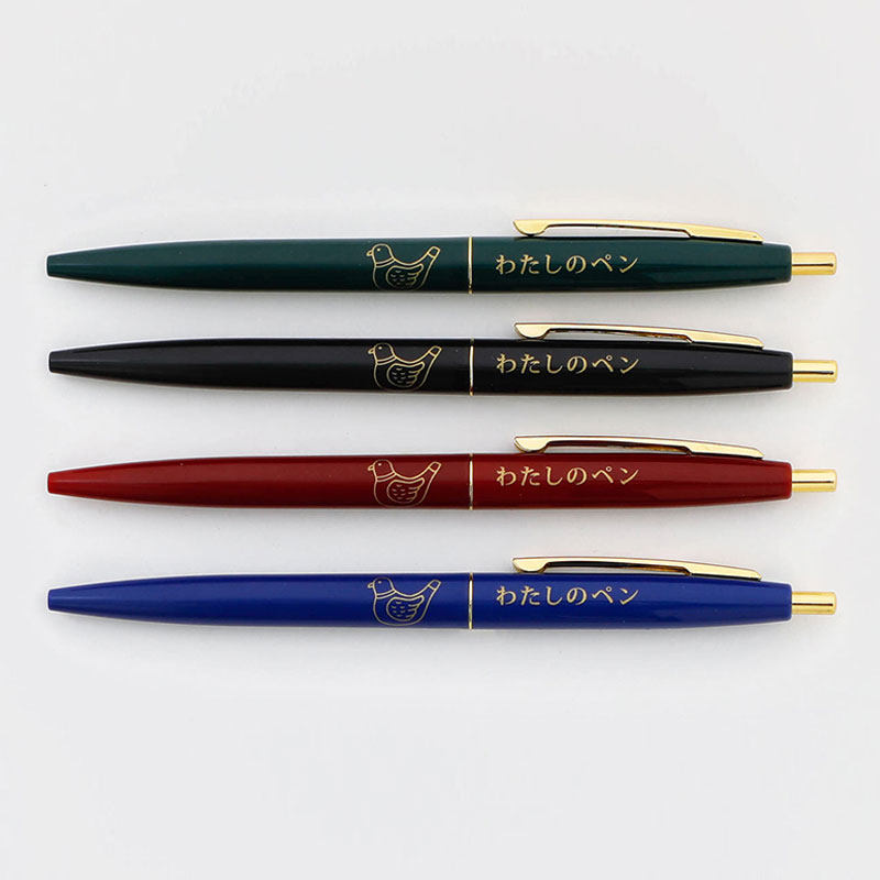 일본 HIGHTIDE NEW RETRO 레트로 클래식 비둘기 플루트 볼펜 사무용 페인팅 오일 펜 서명 쓰기 0.5MM 속건성 부드러운 쓰기 학생 문구