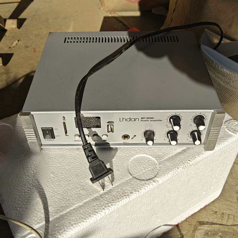 议价Lhdan MP-5050L功放机新的库存没有包装。 实物图