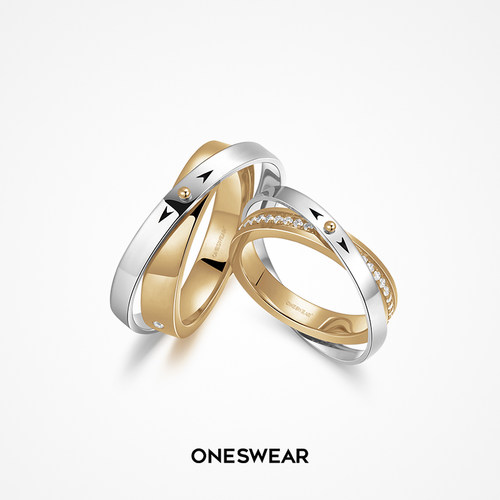 梵誓oneswear寻觅心向结婚18k金