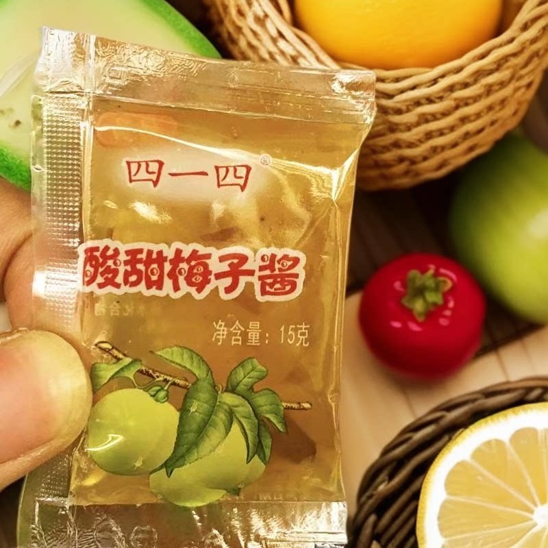 银昌四一四酸梅酱商用小包装烤肉冰花乌梅子酱烧鹅烧鸭烧腊酸甜酱