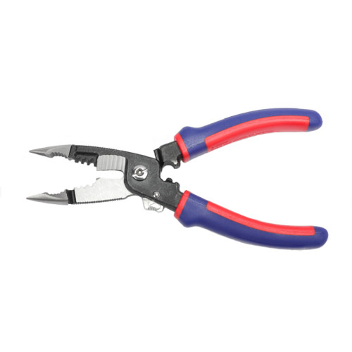 万克宝5合1多功能尖嘴钳W031290【1把】WORKPRO 电工钳剥线钳剪线