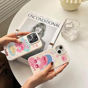 ins风可爱loopy小海狸可降解适用于适用苹果16pro手机壳iPhone11/12/13/14/15/16Promax防摔潮牌XR/X/8保护套