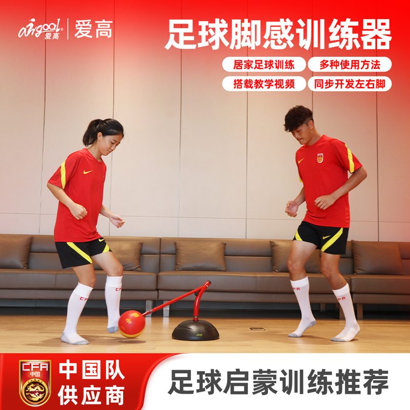 爱高足球训练器材脚感训练器