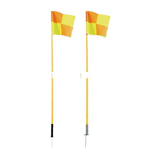 爱高足球角球旗比赛用角球旗杆训练绕杆标志杆足球训练器材