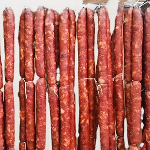 四川麻辣香肠 腊肠 南部特产纯肉肠土猪肉手工制作南充农家