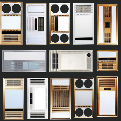 集成吊顶面板灯LED照明暖风浴霸配件面罩面壳照明直发光外壳30x60