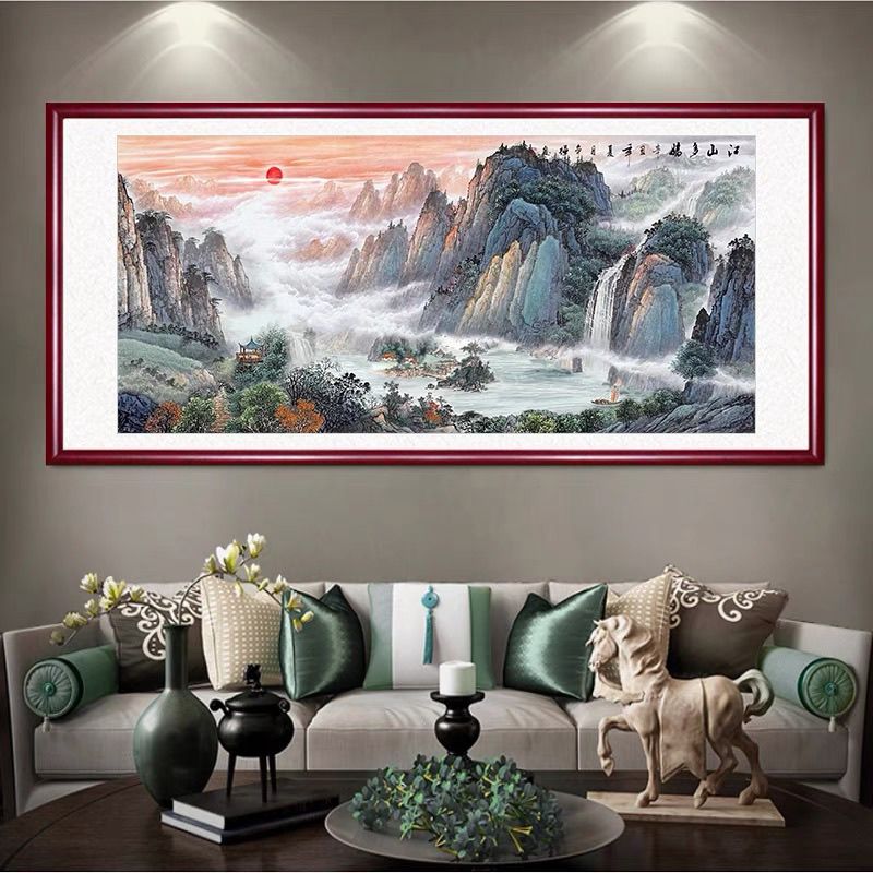 富山贵水八方来财聚财招