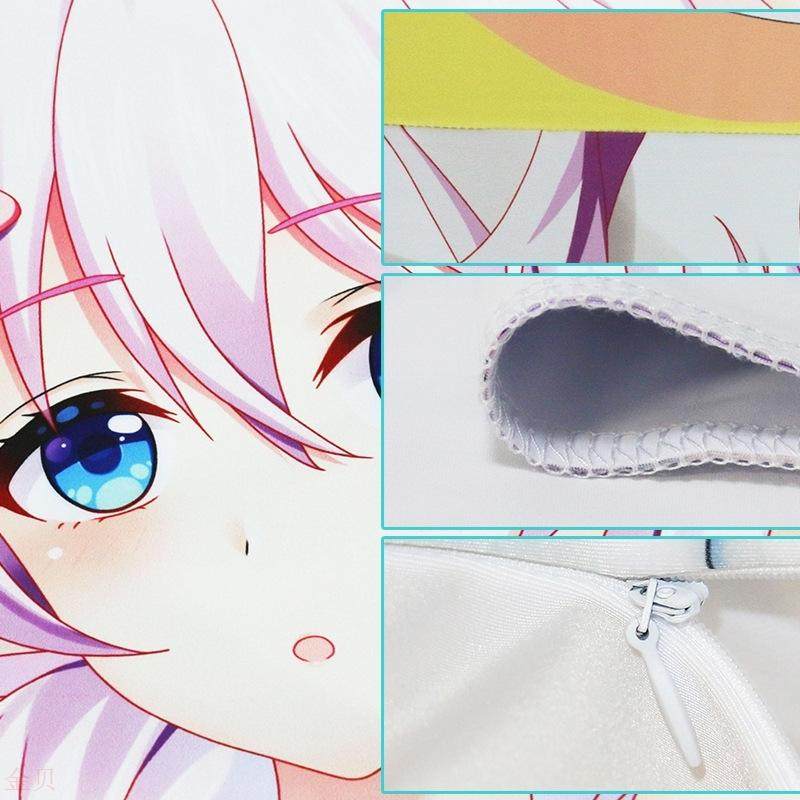 穹妹蕾姆 楪祈康纳等身抱枕套宅男动漫半身长抱枕全身双面定制