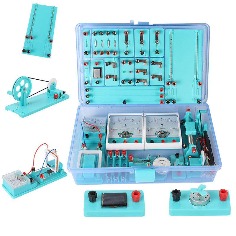 六鑫科教初三物理电学实验箱实验器材全套初中九年z级中考9年级电