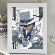 2025年柯南基德钻石贴画满钻新款高难度小学生玩具儿童手工diy男