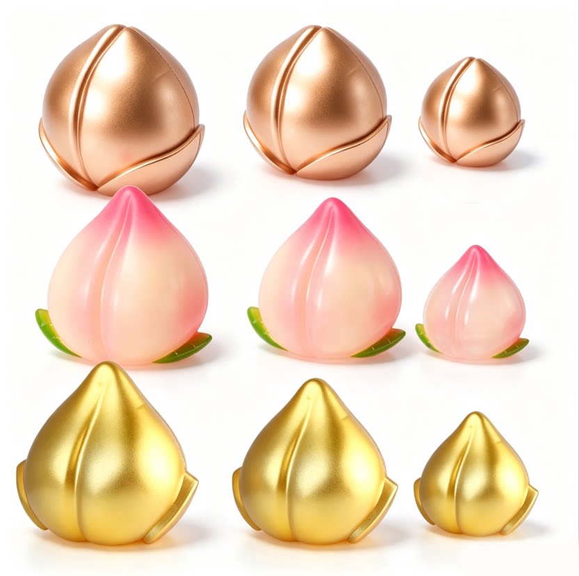 寿桃蛋糕装饰摆件塑料桃子寿星老人爷爷奶奶生日祝寿插件烘焙配件