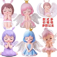 Бесплатная доставка Принцесса торт орнамент Bella Princess Net Red Fairy Little Angel плагин