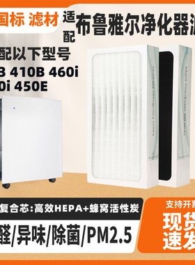 适配Blueair布鲁雅尔AV空气净化器滤网芯450E403 410B 460i 480i