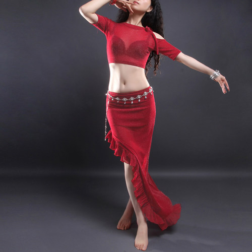 肚皮舞东方舞练功服套装