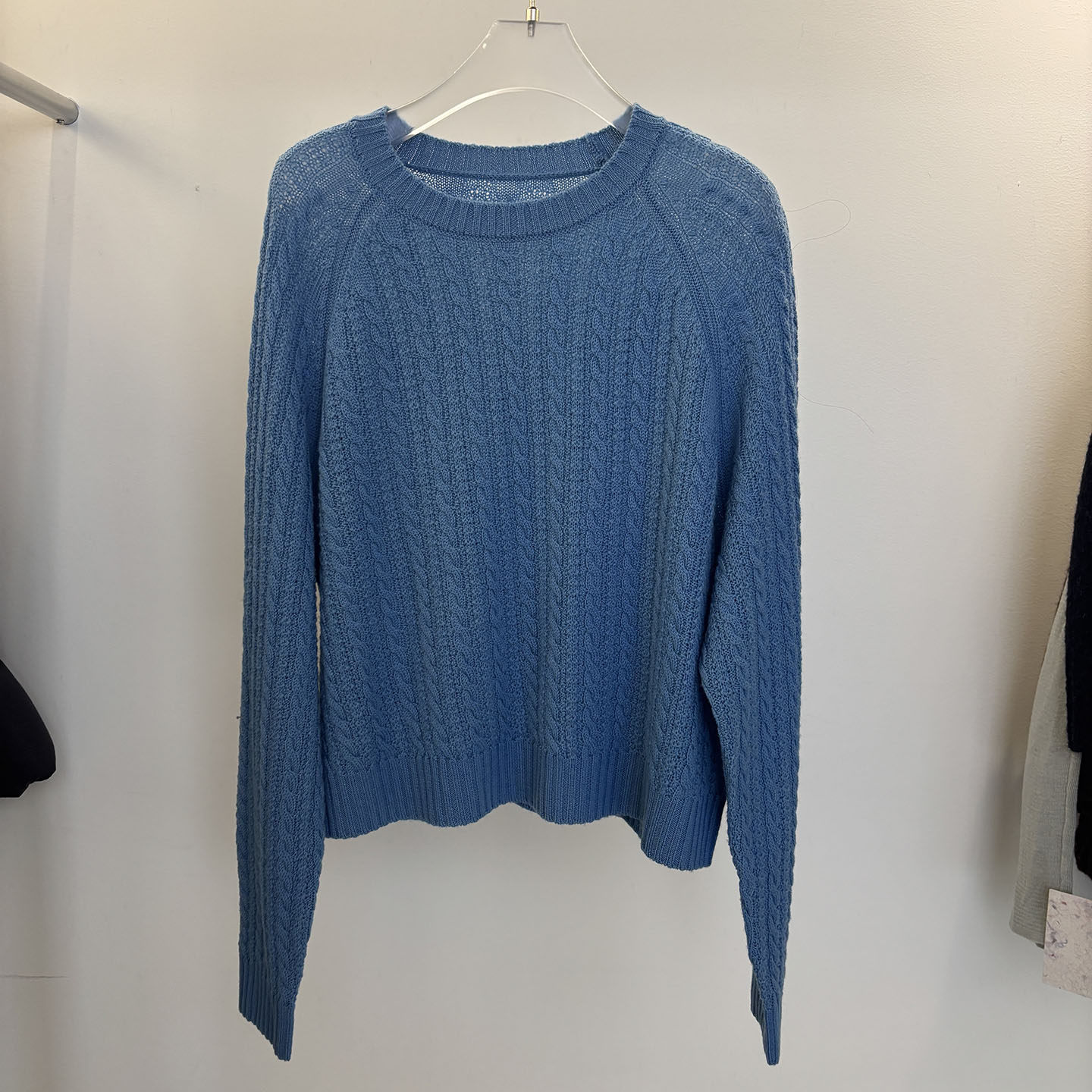 韩国新款时尚洋气圆领松弛感宽松长袖套头针织衫羊毛打底上衣小衫,女装/女士精品,毛针织衫,淘宝优惠券,粉丝福利购,淘宝优惠卷