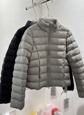 墨写正品MX2025新款时尚简约立领排骨羽绒服白鸭绒短外套女装1109