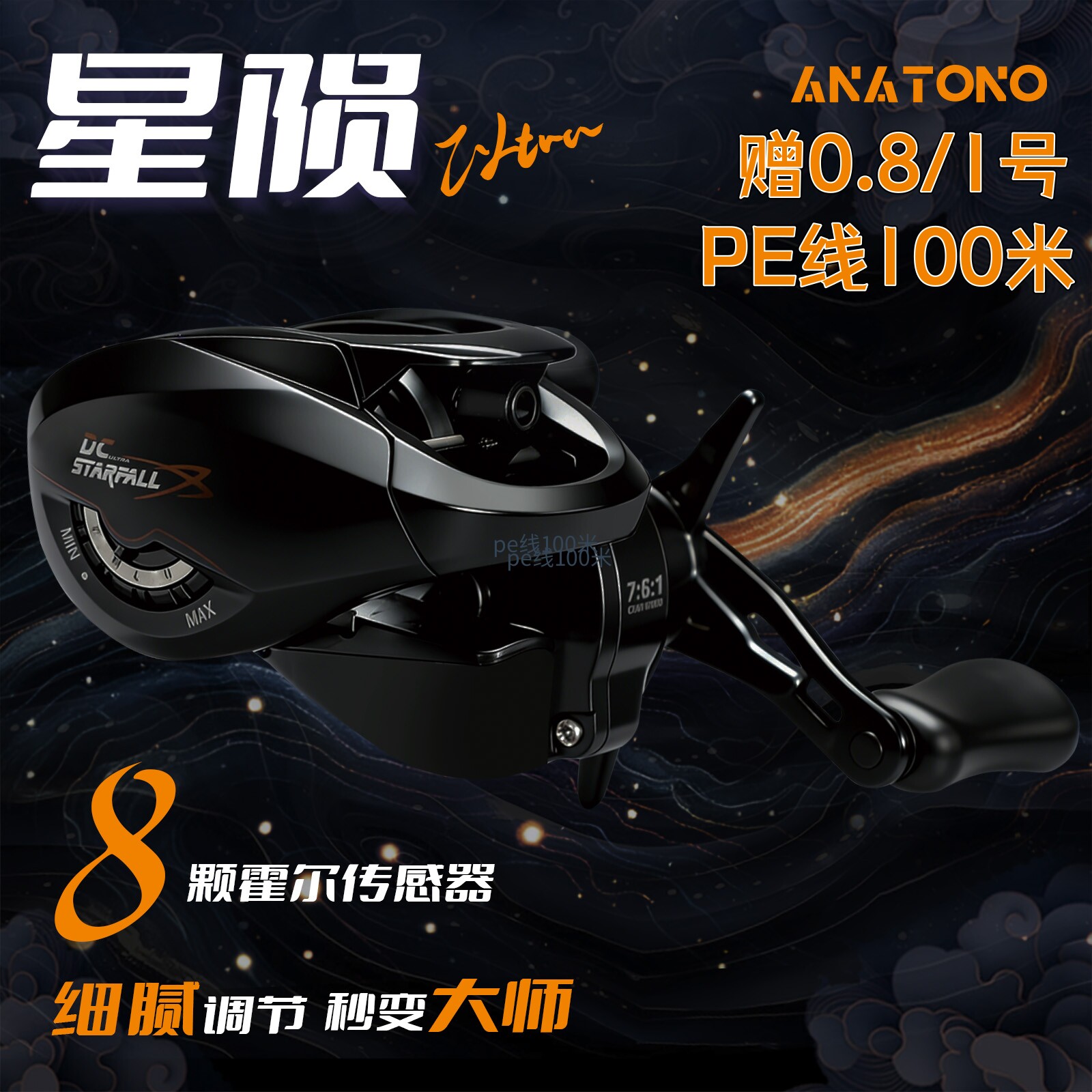 安德鲁星陨UltraDC水滴轮ANATONO图片
