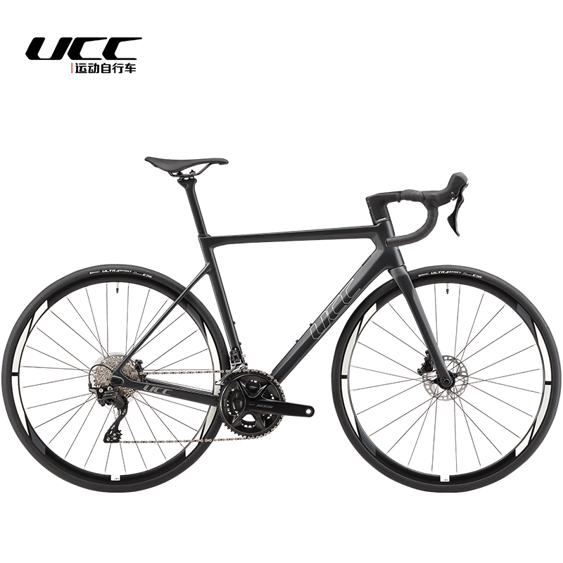 UCC速度密碼105 HD RT140 24S 油剎105套件碳纖維車架一體式車把