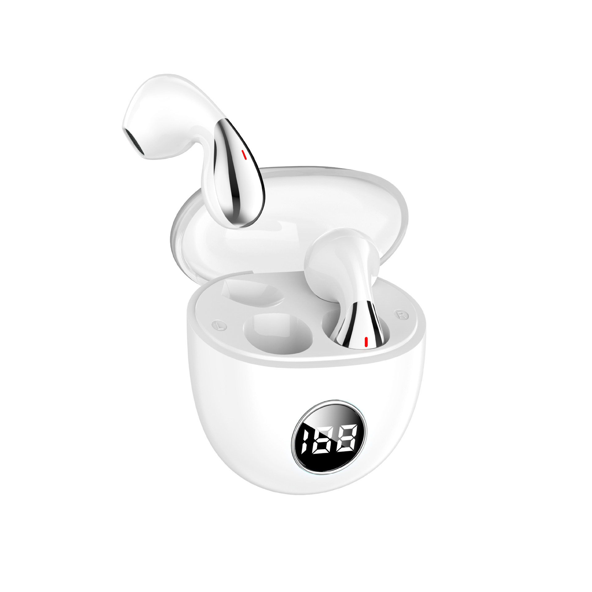 B85重低音TWS真无线蓝牙耳机充电仓5.3双耳入耳式立体声超长续航