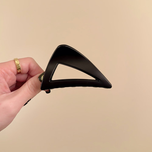 发量少~设计感磨砂三角中号抓夹