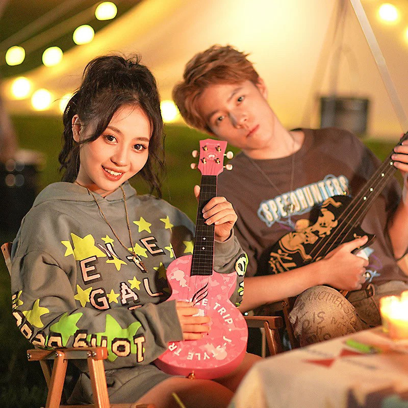 周杰伦官方二次元形象周同学尤克里里23寸初学者儿童女生