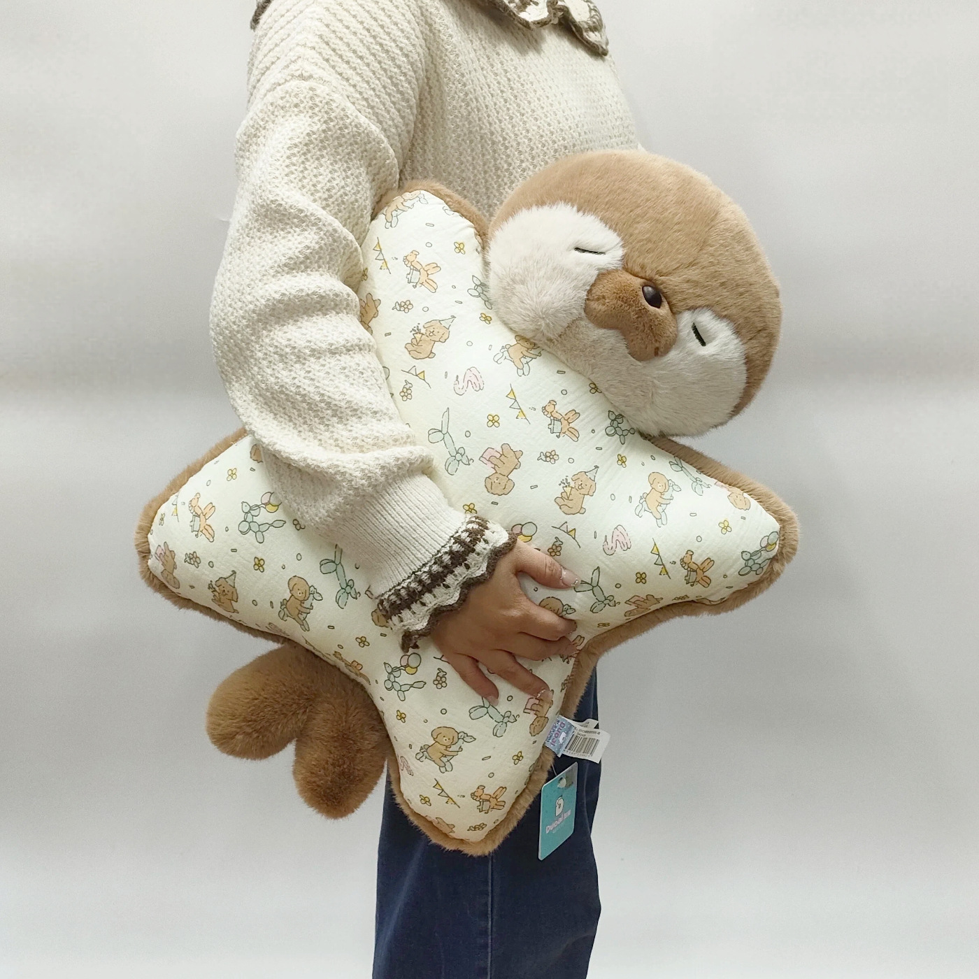 多爱被被海豹抱枕毛绒玩具可爱海豹公仔创意腰枕网红靠垫儿童玩具