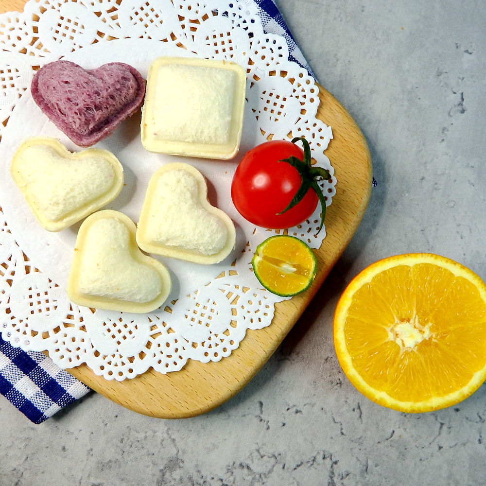 心形迷你三明治速成器吐司盒口袋面包机 爱心早餐亲子厨房diy模具