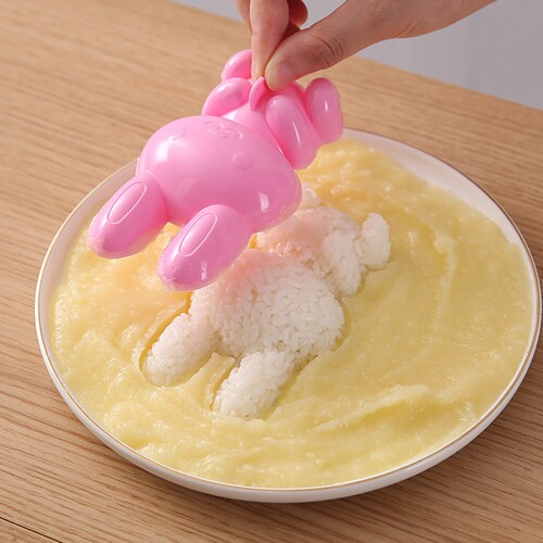 可爱兔子造型饭团模具diy咖喱饭
