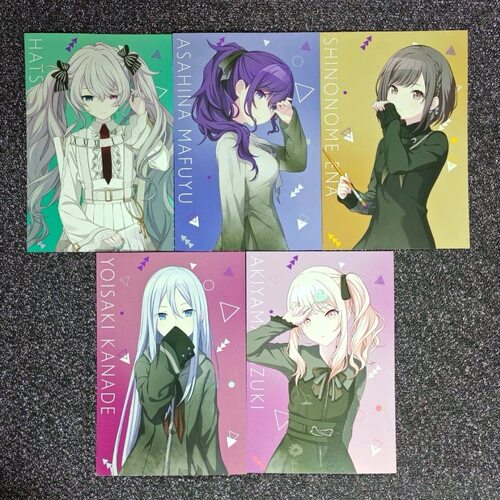 【日谷国现】pjsk世界计划多彩舞台初音未来2弹资料卡特典明信片