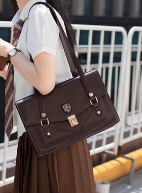 呜咚小铺小松岛制服包剑桥包邮差包公文包女包JK包单肩斜挎双肩包