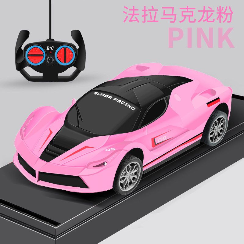 跨境四通遥控汽车玩具车无线灯光高速漂移赛车儿童充电动跑车模型