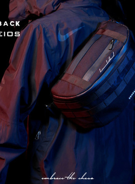 KEIOS x COMBACK  旅行系列腰包 防水 耐磨 折叠收纳 定制插扣